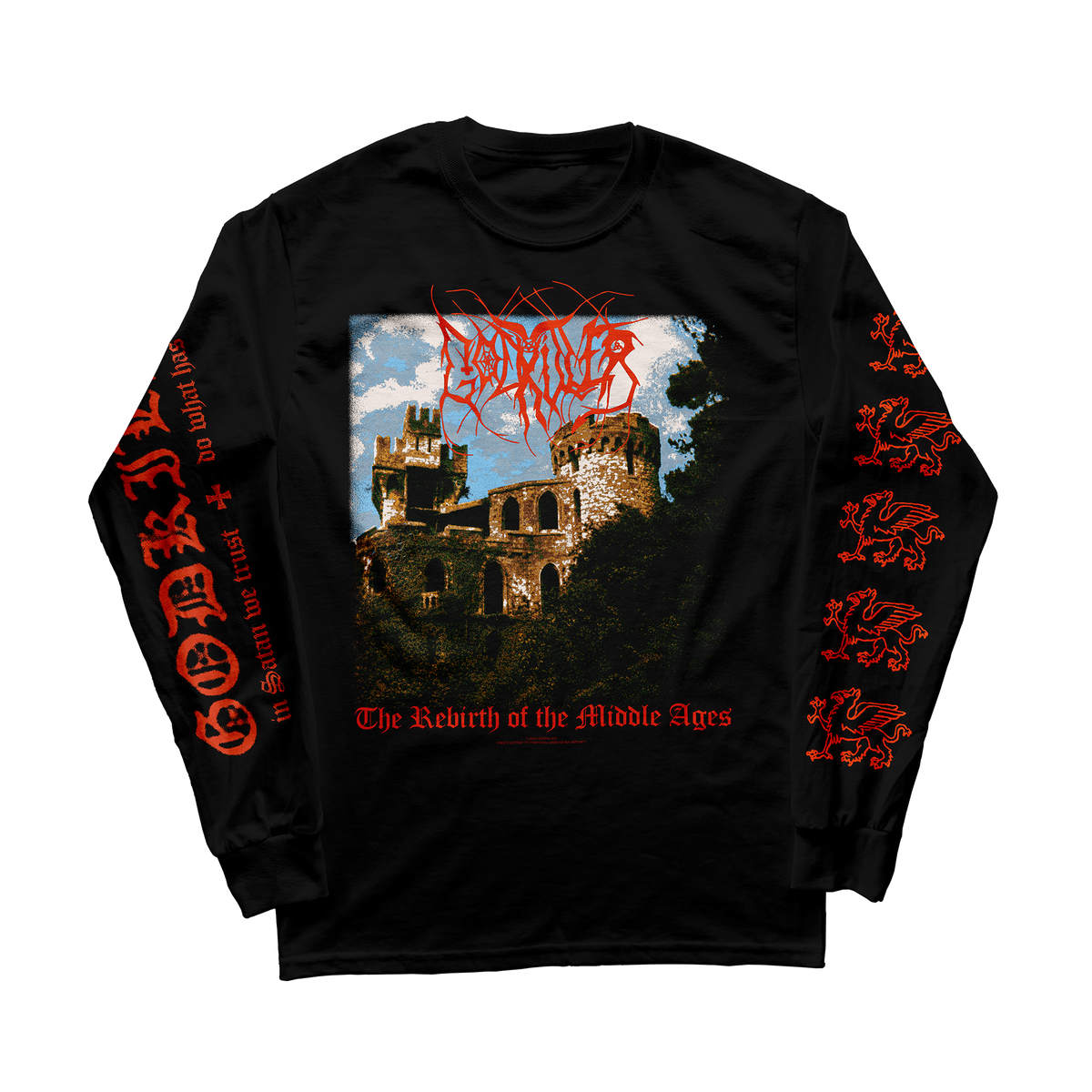 Temporal Dimensions Patches Godkiller The Rebirth of the Middle Ages Longsleeve Front