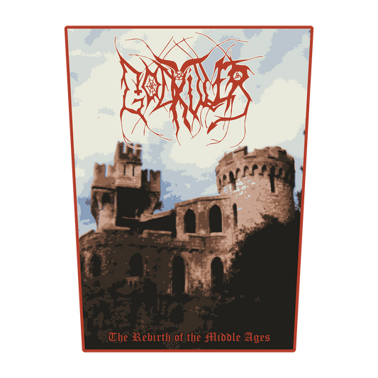 Temporal Dimensions Patches Godkiller The Rebirth of the Middle Ages Orange Border Woven Backpatch