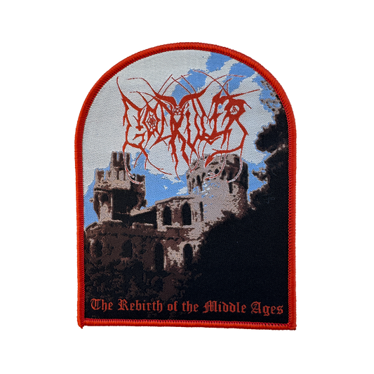 Temporal Dimensions Patches Godkiller The Rebirth of the Middle Ages Orange Border Woven Patch