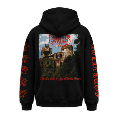 Temporal Dimensions Patches Godkiller The Rebirth of the Middle Ages Pullover Hoodie Back