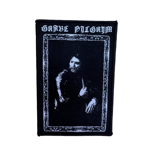 Temporal Dimensions Patches Grave Pilgrim Grave Pilgrim Black Border Woven Patch
