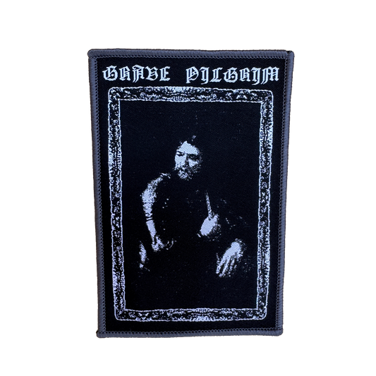 Temporal Dimensions Patches Grave Pilgrim Grave Pilgrim Gray Border Woven Patch