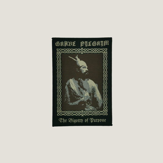 Temporal Dimensions Patches Grave Pilgrim The Bigotry of Purpose Black Border Woven Patch