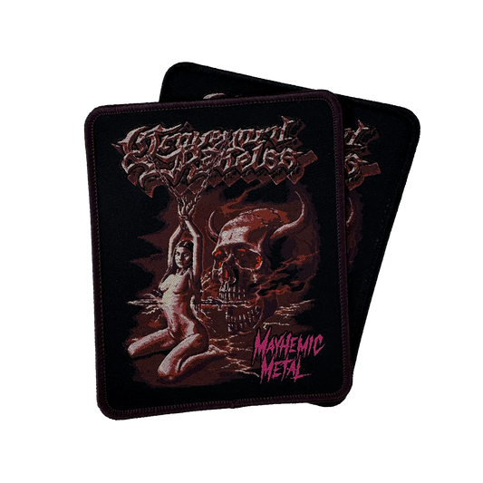 Temporal Dimensions Patches Graveyard Rebelss Hells Bent Rage Woven Patches
