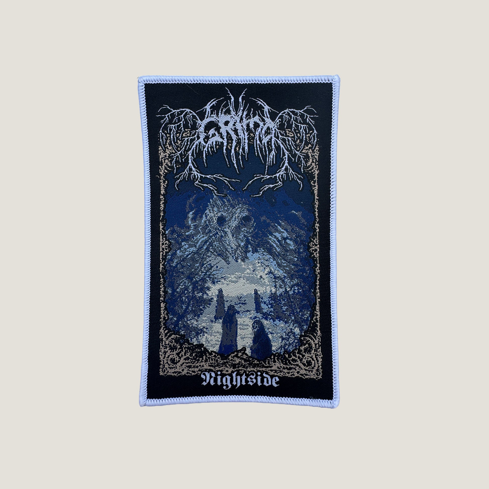 Temporal Dimensions Patches Grima Nightside White Border Woven Patch