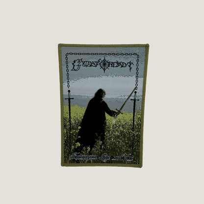 Temporal Dimensions Patches Gudsforladt Friendship Love and War Dark Green Border Woven Patch