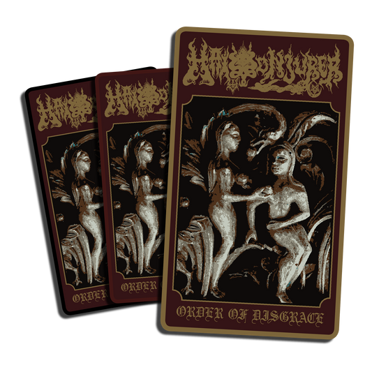 Temporal Dimensions Patches Hail Conjurer Order of Disgrace Woven Metal Patches