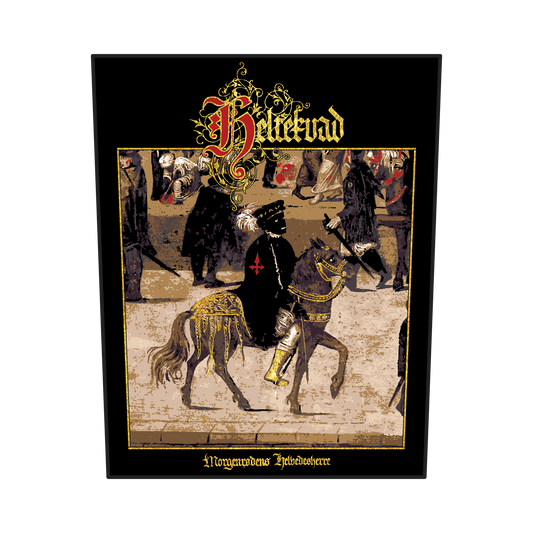 Temporal Dimensions Patches Heltekvad Morgenrodens helvedesherre Black Border Woven Backpatch