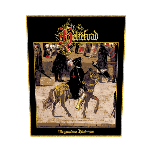 Temporal Dimensions Patches Heltekvad Morgenrodens helvedesherre Golden Glitter Border Woven Backpatch