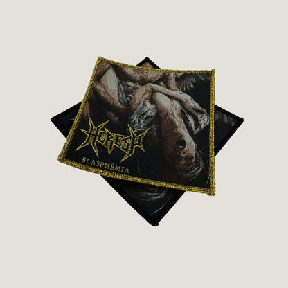 Temporal Dimensions Patches Heresy Blasphemia Metal Woven Patches