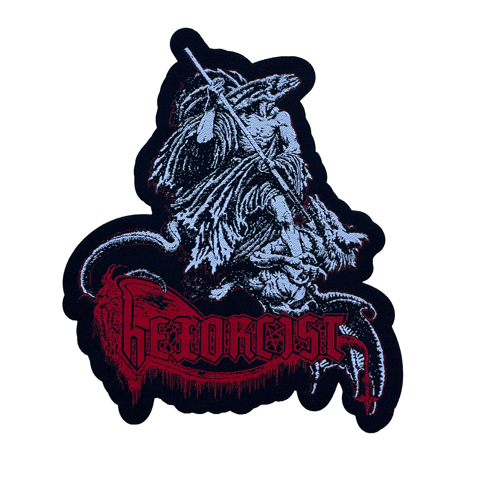 Temporal Dimensions Patches Hexorcist Woven Laser Cut Patches