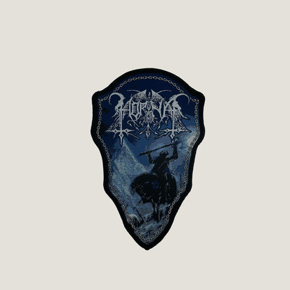 Temporal Dimensions Patches Horna Perima vihassa ja verikostossa Black Border Woven Patch