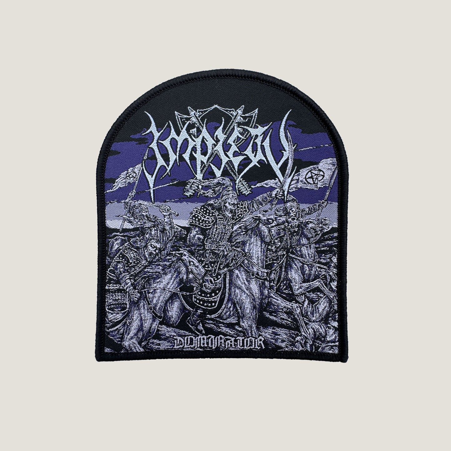 Temporal Dimensions Patches Impiety Dominator Black Border Woven Patch