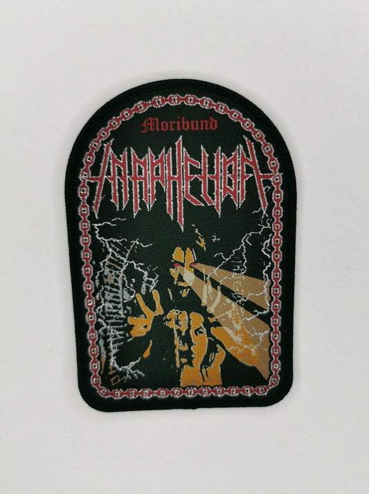 Temporal Dimensions Patches In Aphelion Moribund Black Border Woven Patch