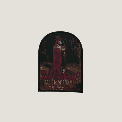 Temporal Dimensions Patches Inquisition Into the Infernal Regions of the Ancient Cult Black Border Woven Patch