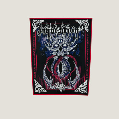 Temporal Dimensions Patches Inquisition Ominous Doctrines of the Perpetual Mystical Macrocosm Red Border Woven Backpatch