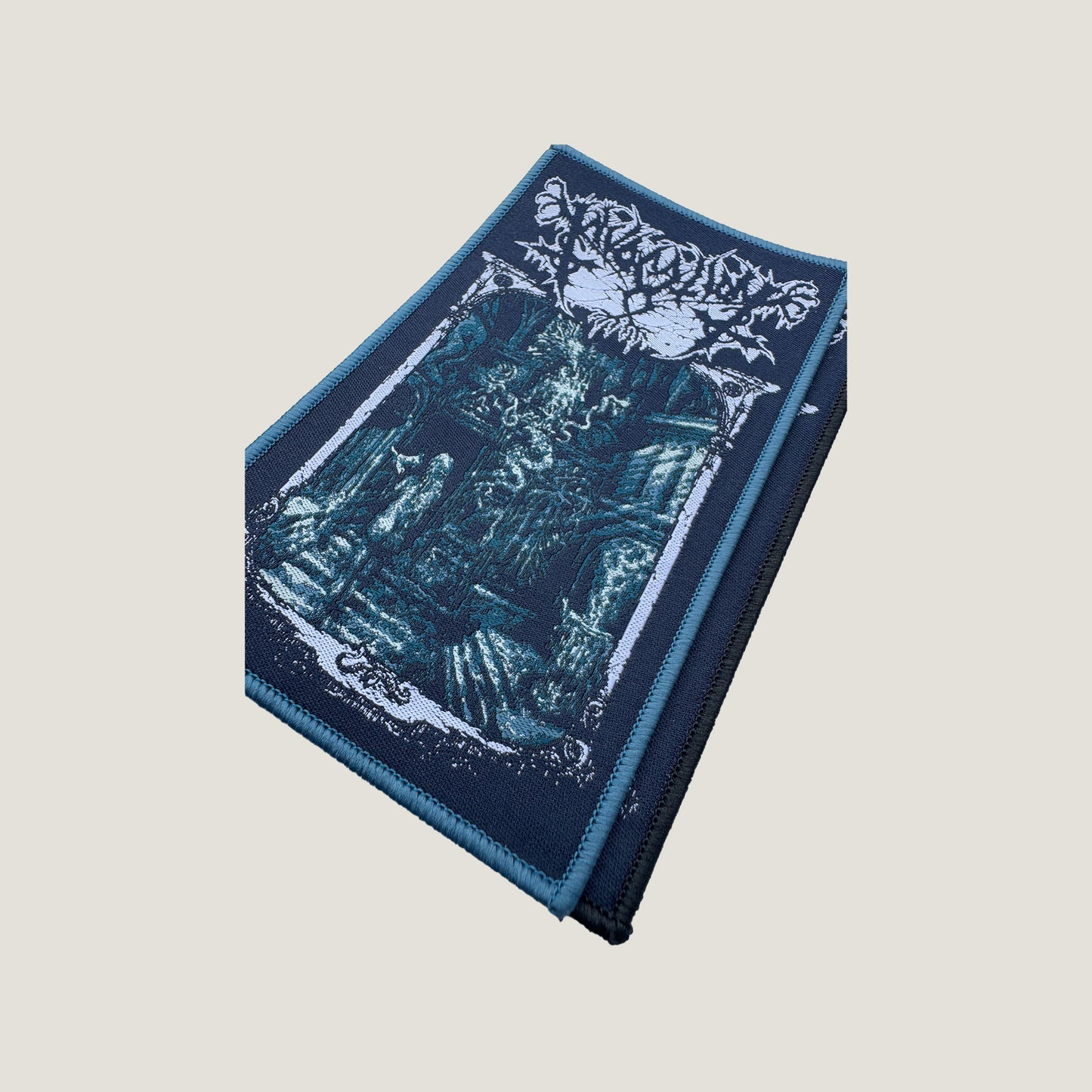 Temporal Dimensions Patches Invocation The Archaic Sanctuary Metal Woven Patches