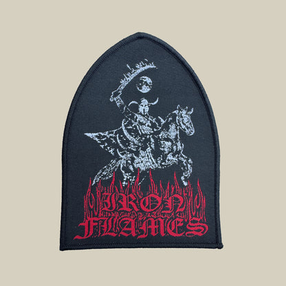 Temporal Dimensions Patches Iron Flames Eyes of the Megalith Black Border Woven Patch