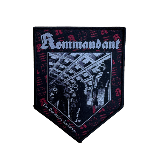 Temporal Dimensions Patches Kommandant The Draconian Archetype Black Border Woven Patch