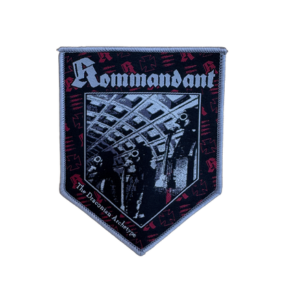 Temporal Dimensions Patches Kommandant The Draconian Archetype Gray Border Woven Patch