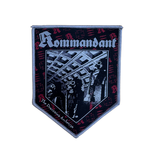 Temporal Dimensions Patches Kommandant The Draconian Archetype Gray Border Woven Patch