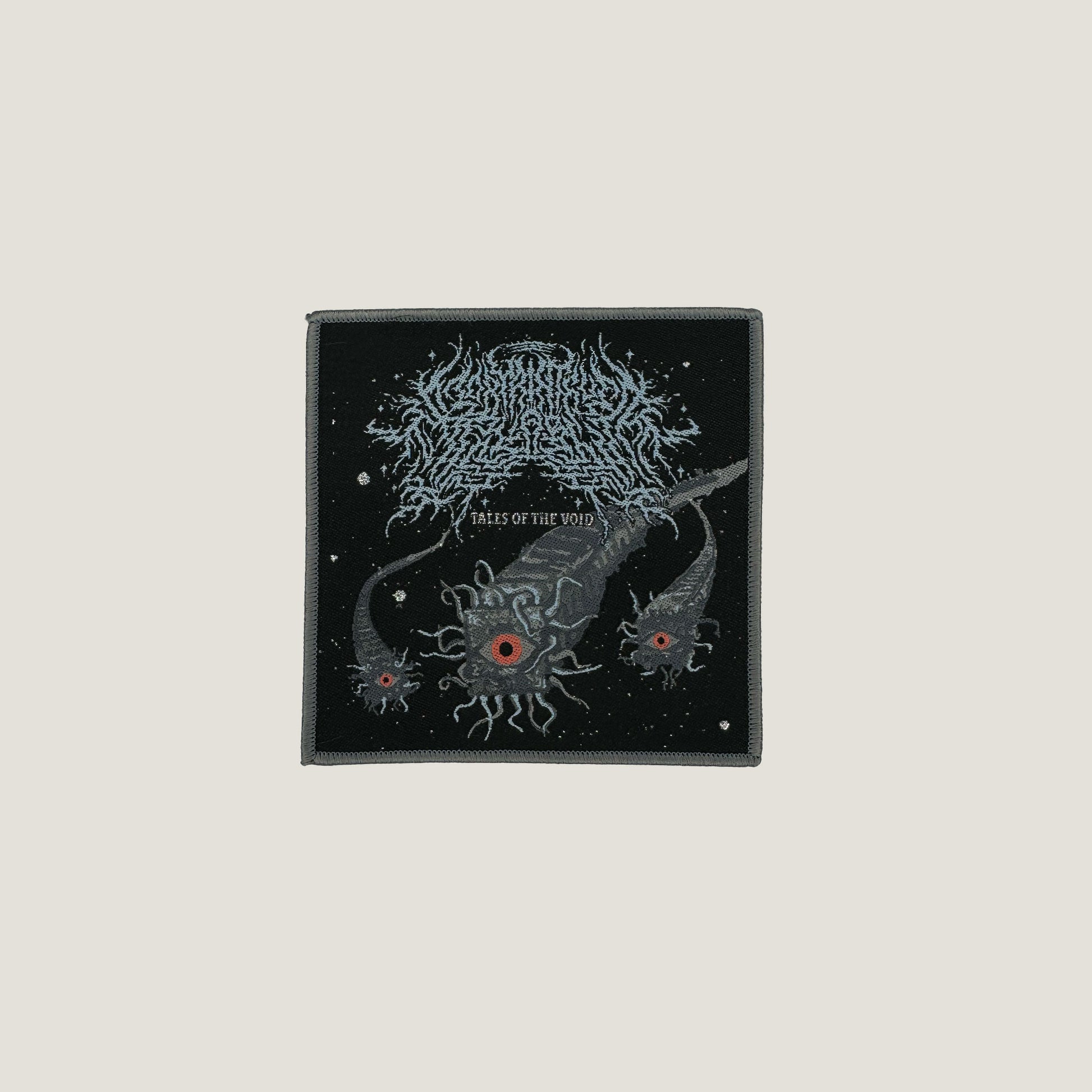 Temporal Dimensions Patches Labyrinthus Stellarum Tales Of The Void Gray Border Woven Patch