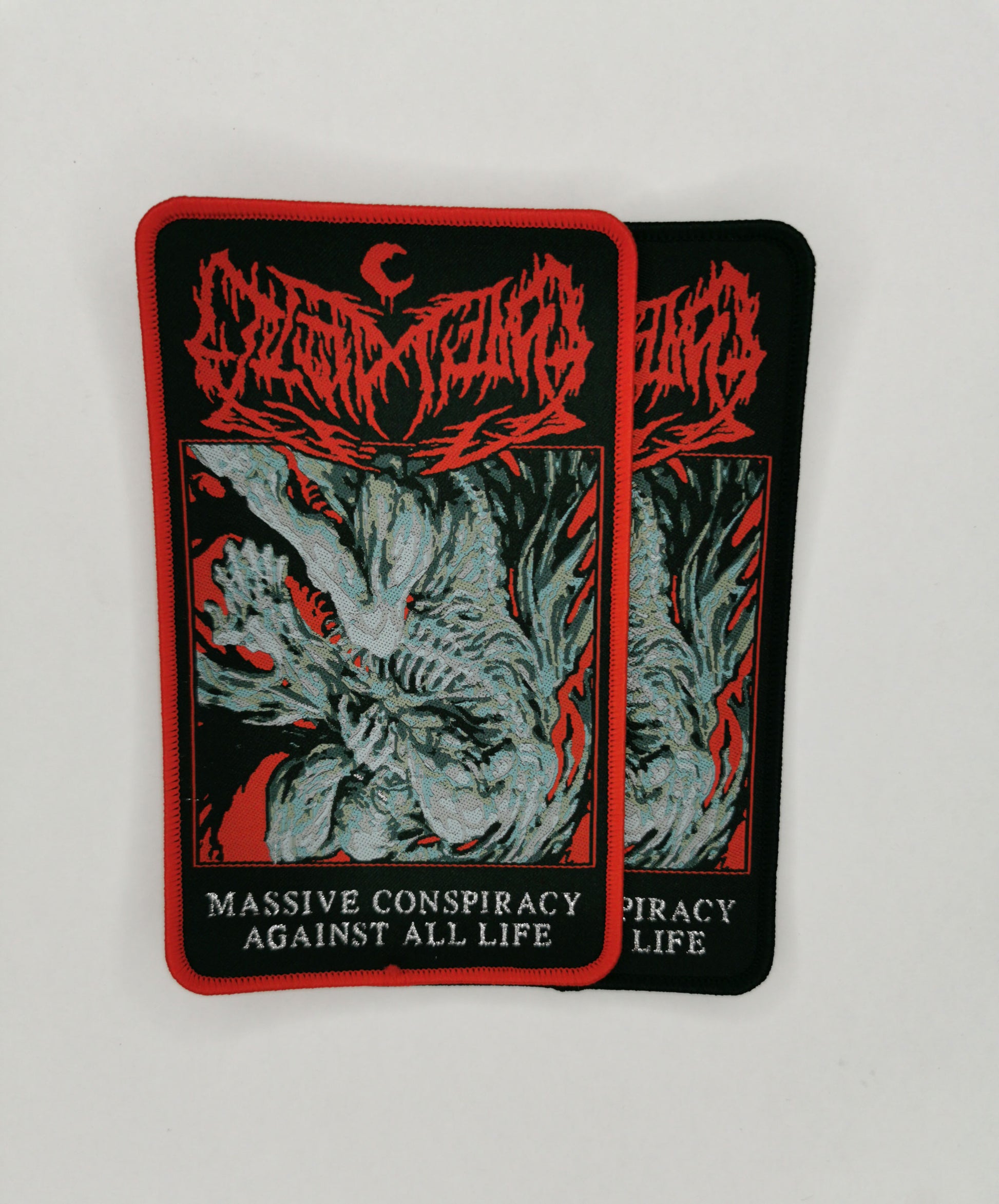 Temporal Dimensions Patches Leviathan Massive Conspiracy Against All Life Woven Patches