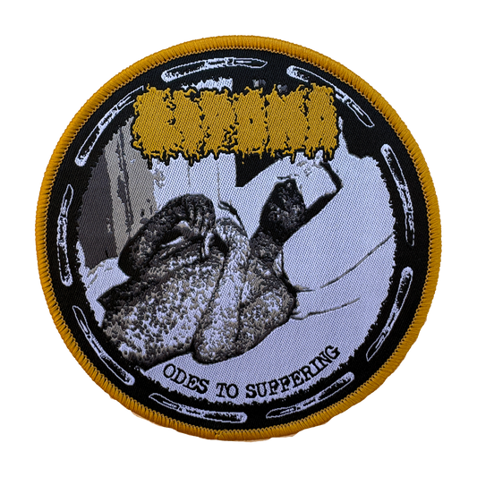 Temporal Dimensions Patches Lipoma Odes to Suffering Yellow Border Woven Patch
