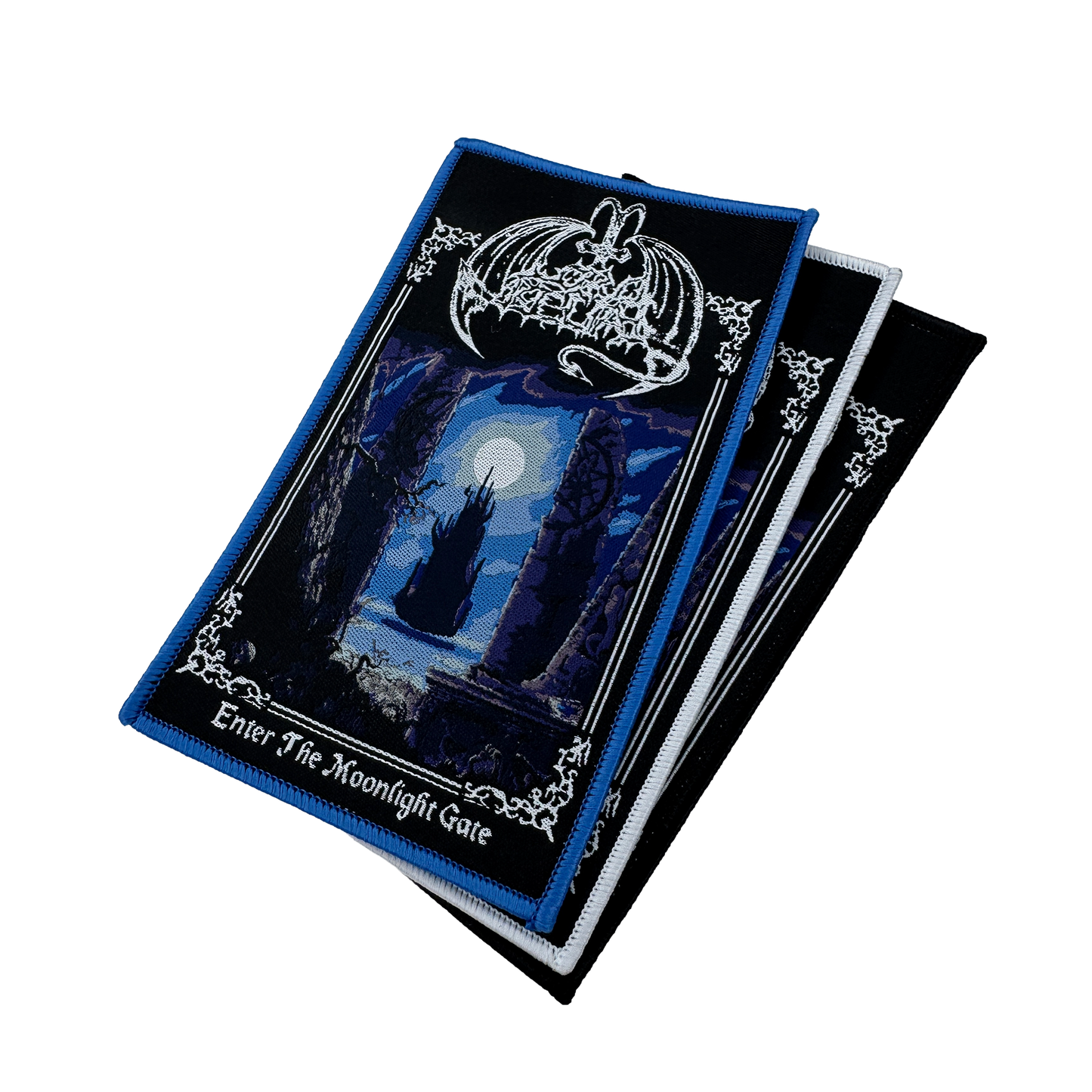 Temporal Dimensions Patches Lord Belial Enter the Moonlight Gate Metal Woven Patches
