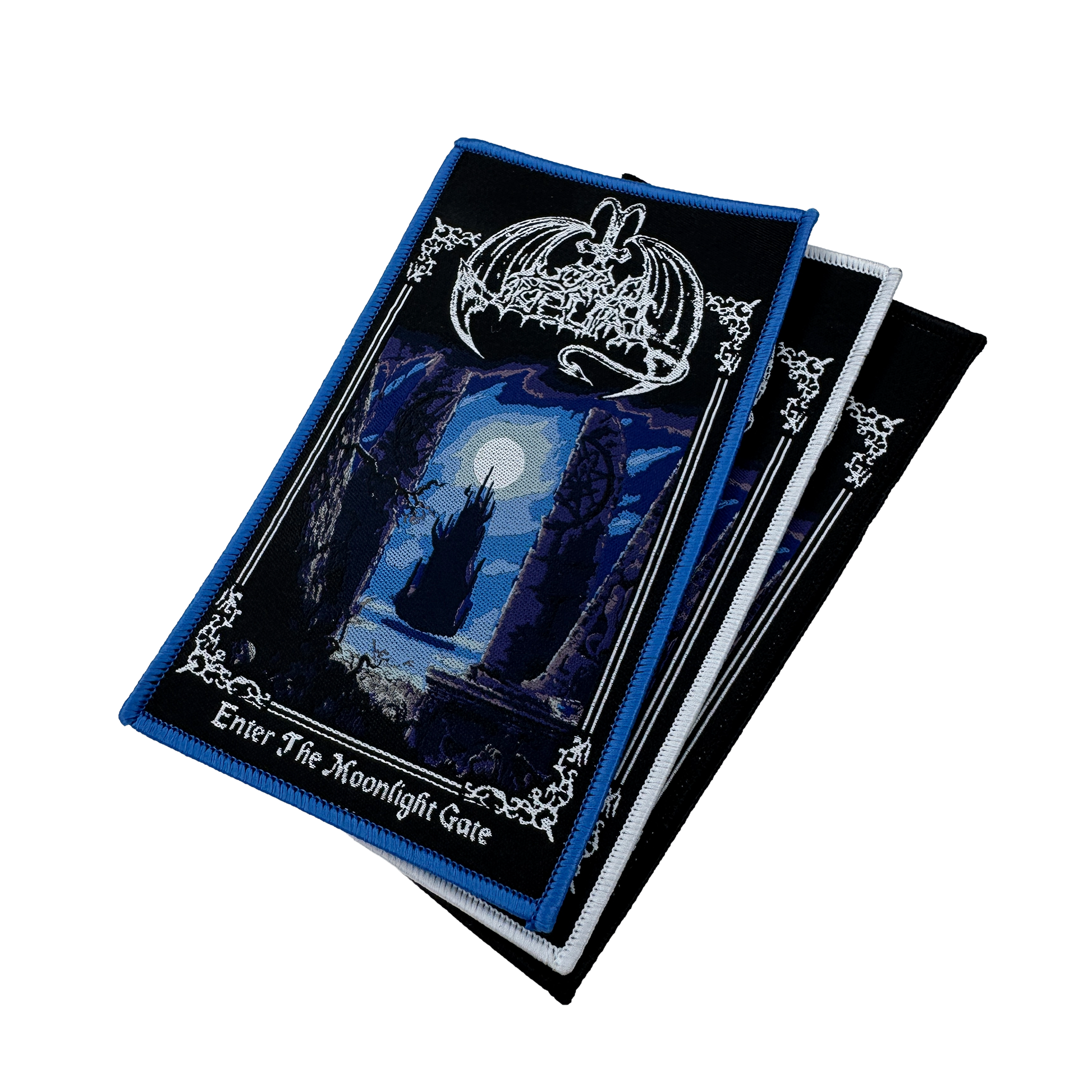 Temporal Dimensions Patches Lord Belial Enter the Moonlight Gate Metal Woven Patches