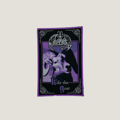 Temporal Dimensions Patches Lord Belial Kiss the Goat Purple Border Woven Patch