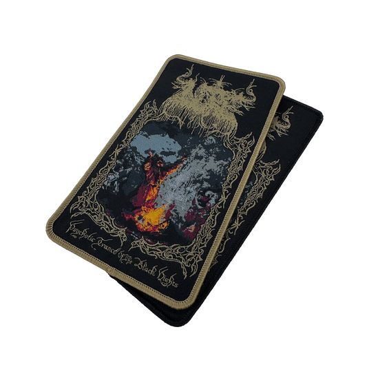 Temporal Dimensions Patches Lore Psychotic Trance of the Black Nights Metal Woven Patches