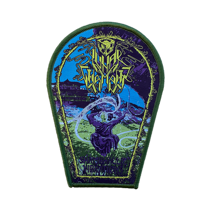 Temporal Dimensions Patches Lunar Chamber Shambhallic Vibrations Green Border Woven Patch
