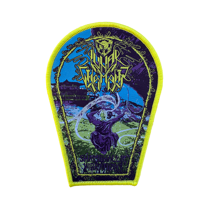 Temporal Dimensions Patches Lunar Chamber Shambhallic Vibrations Yellow Border Woven Patch
