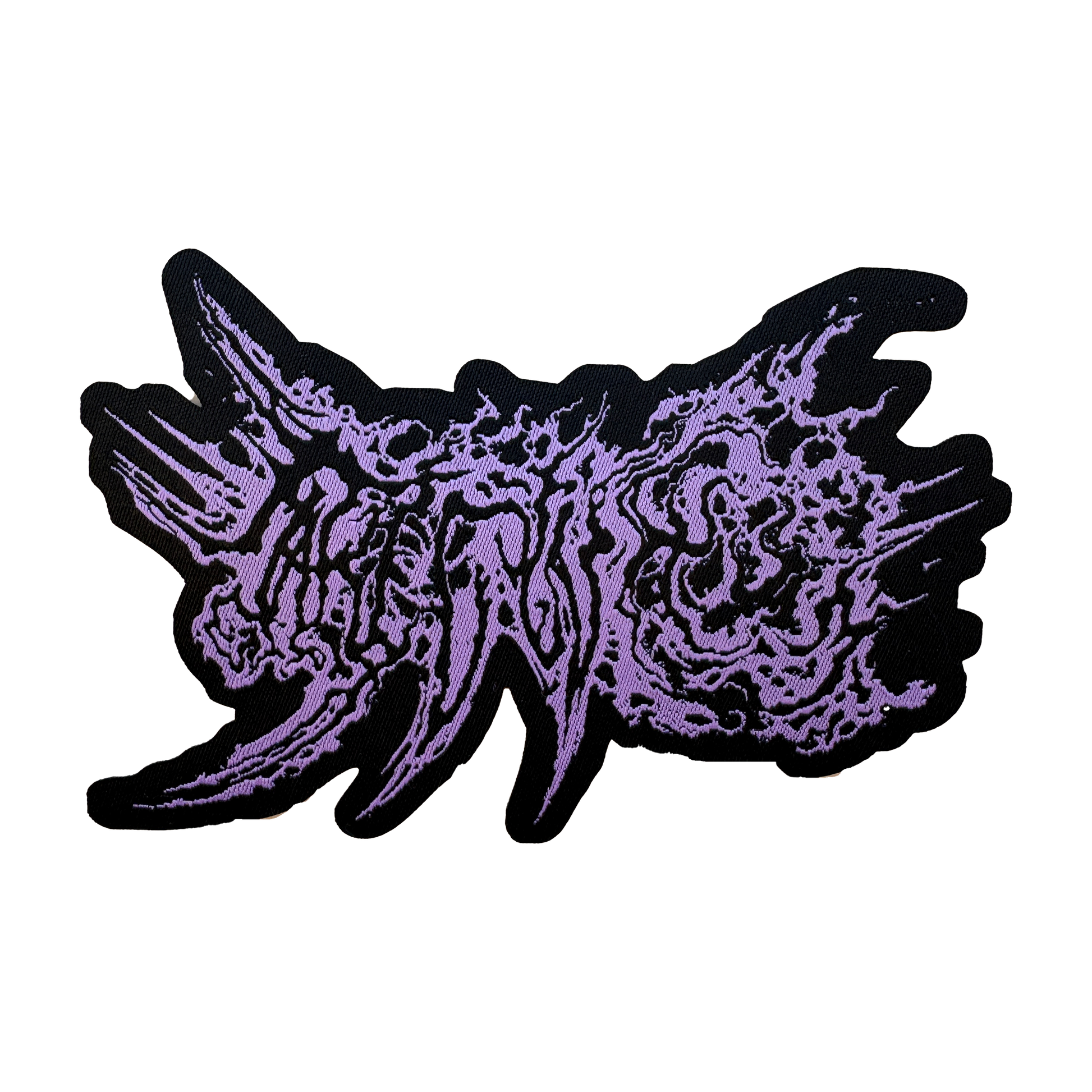 Temporal Dimensions Patches Mare Cognitum Band Logo Purple Laser Cut Patch