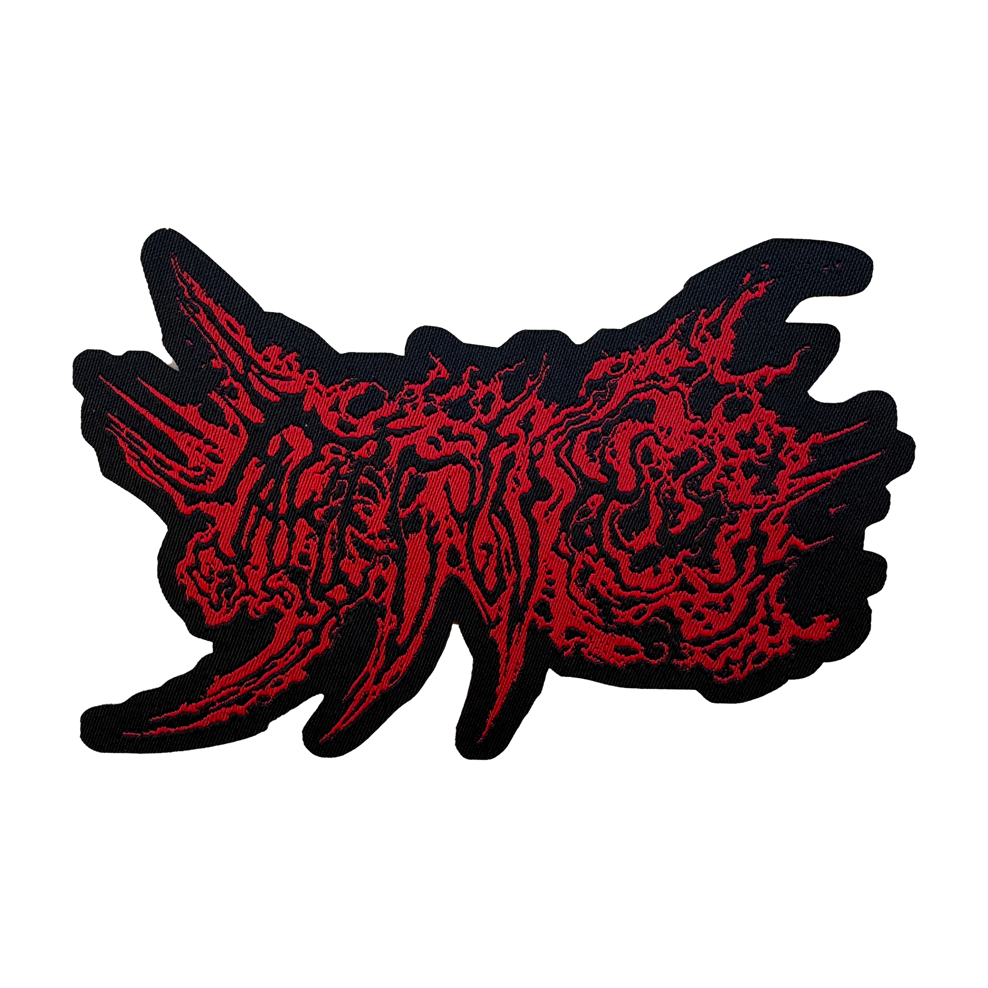 Temporal Dimensions Patches Mare Cognitum Band Logo Red Laser Cut Patch