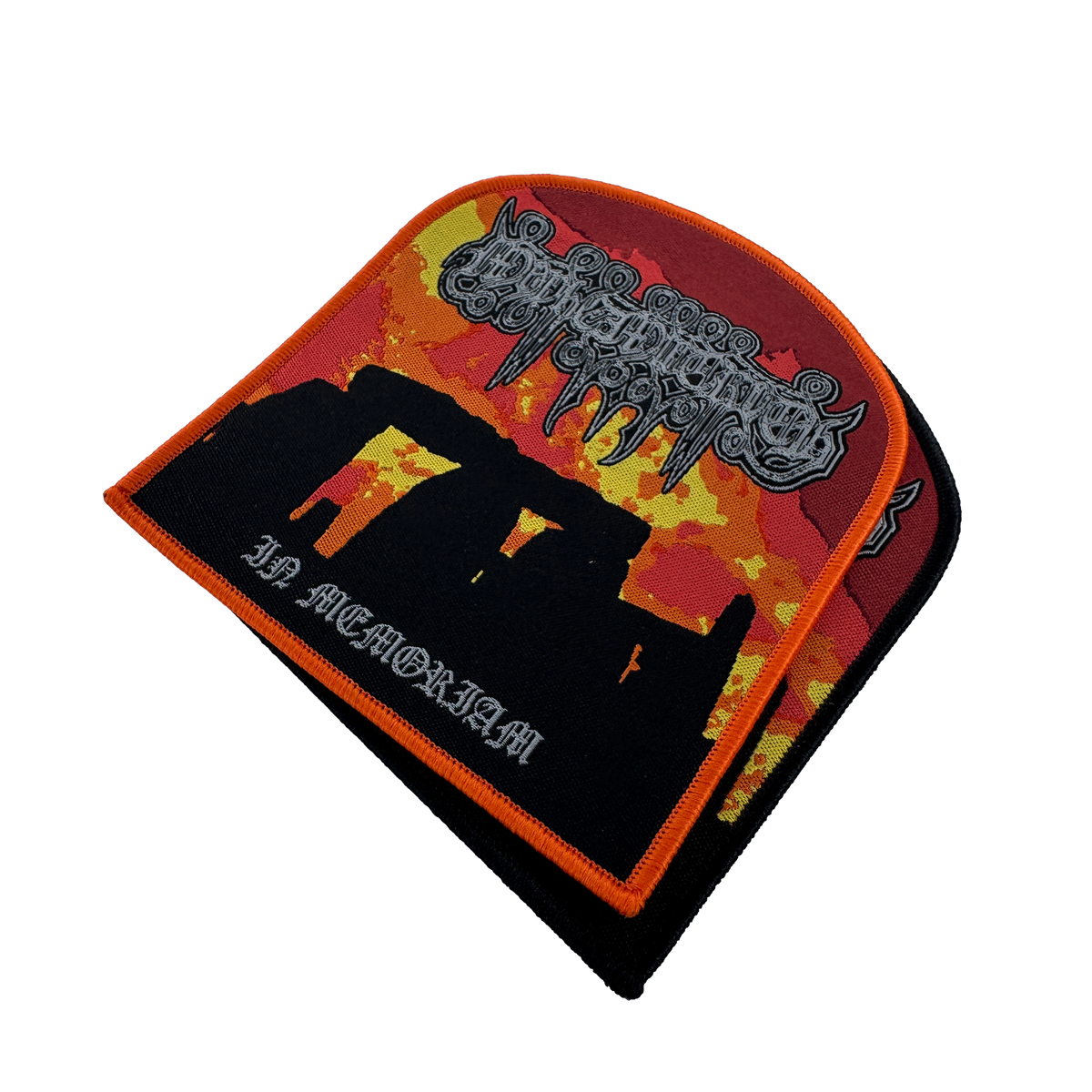 Temporal Dimensions Patches Mayhemic Truth In Memoriam Metal Woven Patches