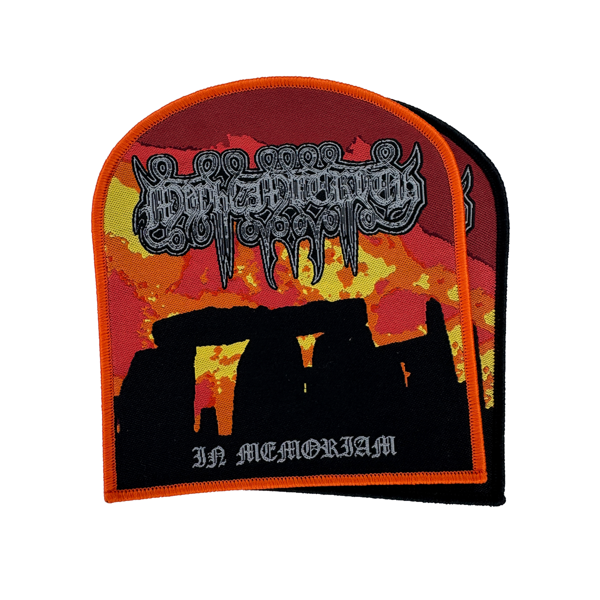Temporal Dimensions Patches Mayhemic Truth In Memoriam Woven Patches