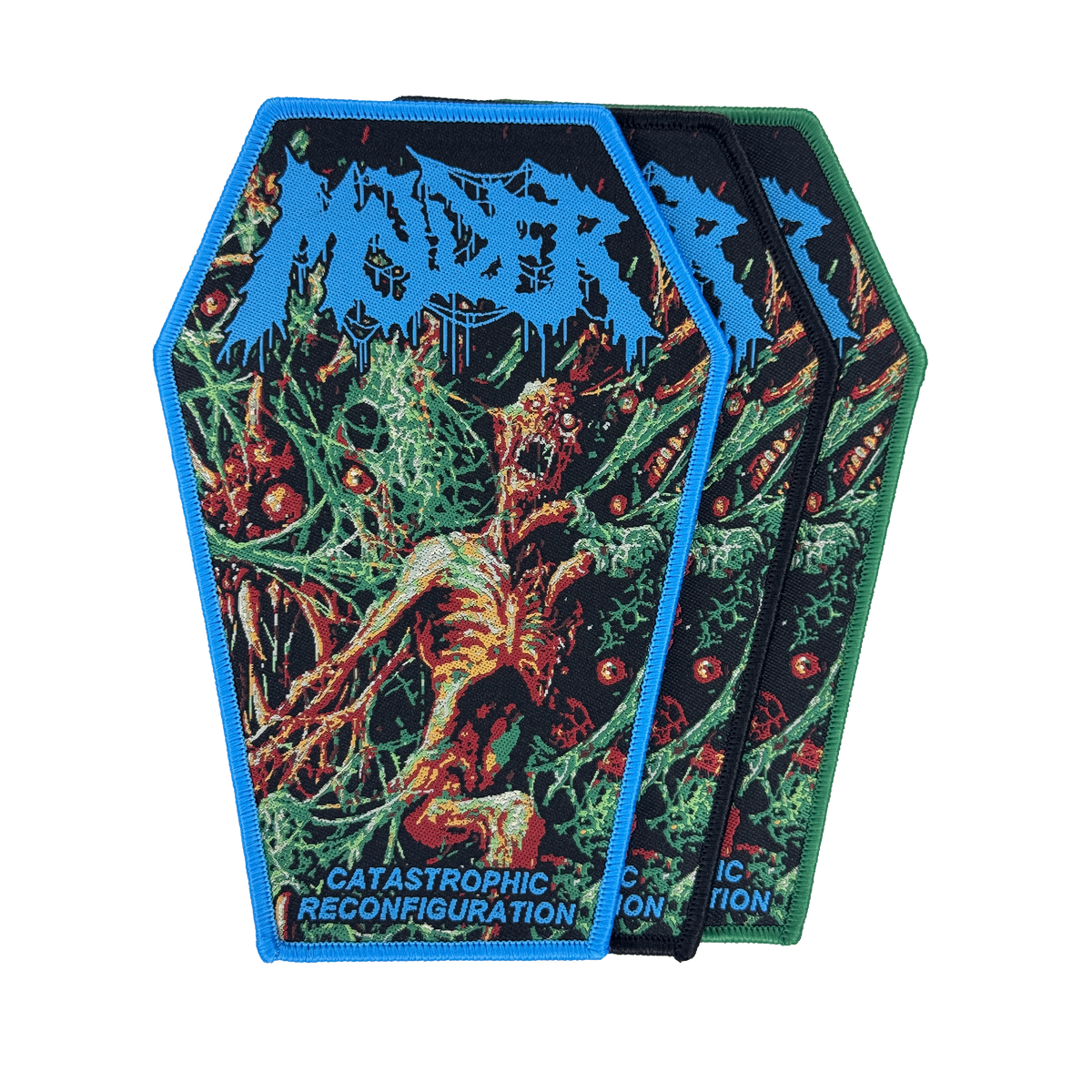 Temporal Dimensions Patches Molder Catastrophic Reconfiguration Woven Patches