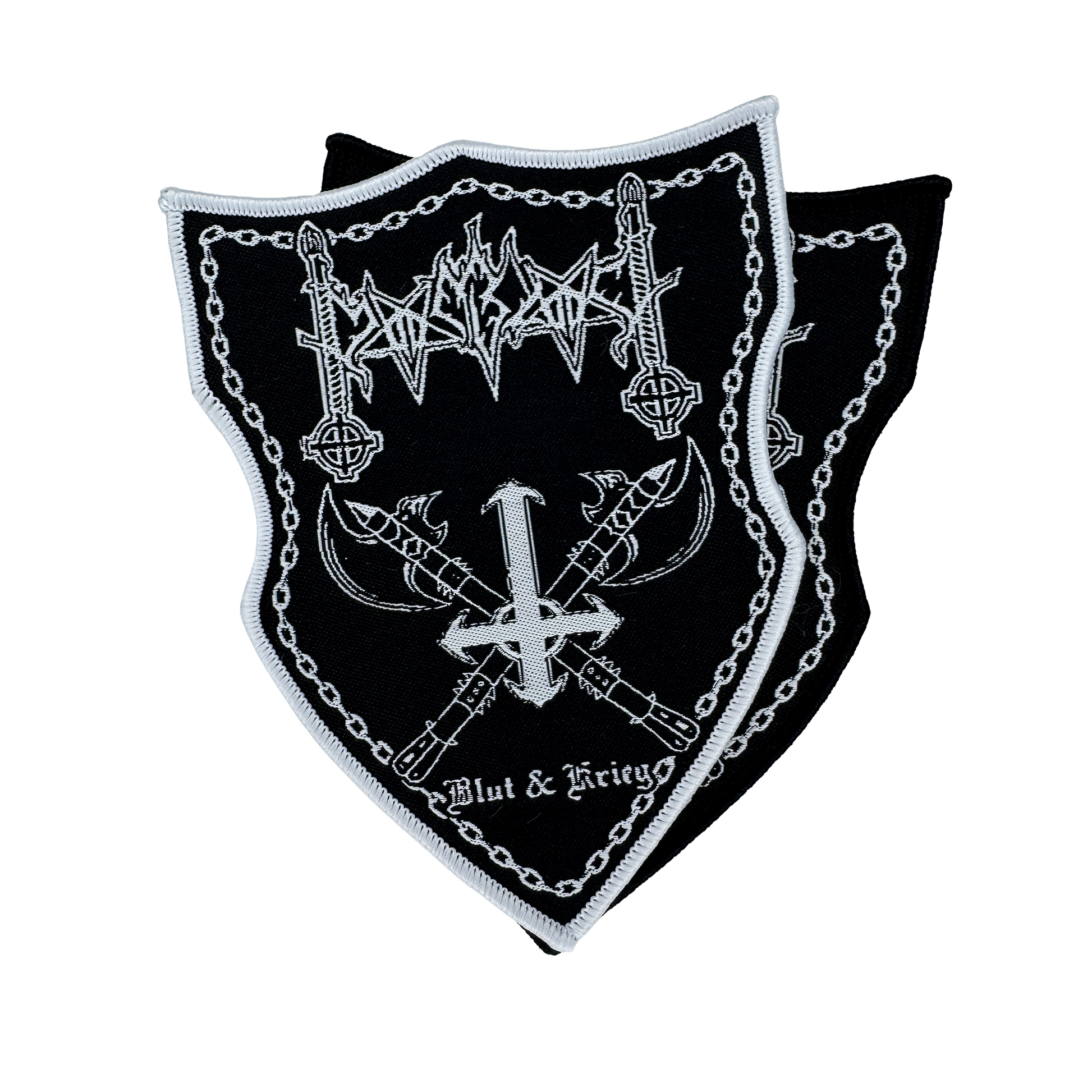 Temporal Dimensions Patches Moonblood Blut and Krieg Woven Patches