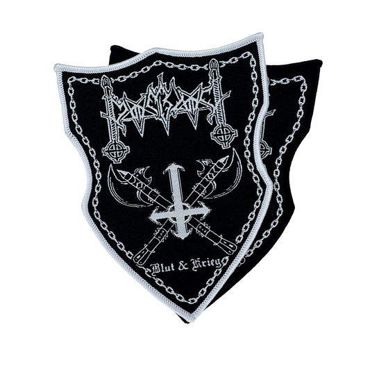 Temporal Dimensions Patches Moonblood Blut and Krieg Woven Patches