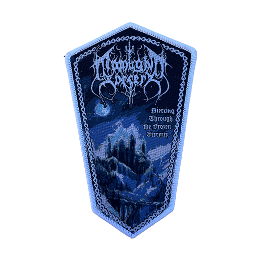 Temporal Dimensions Patches Moonlight Sorcery Piercing Through the Frozen Eternity White Border Woven Patch