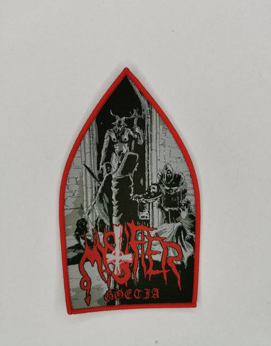 Temporal Dimensions Patches Mystifier Goetia Red Border Woven Patch