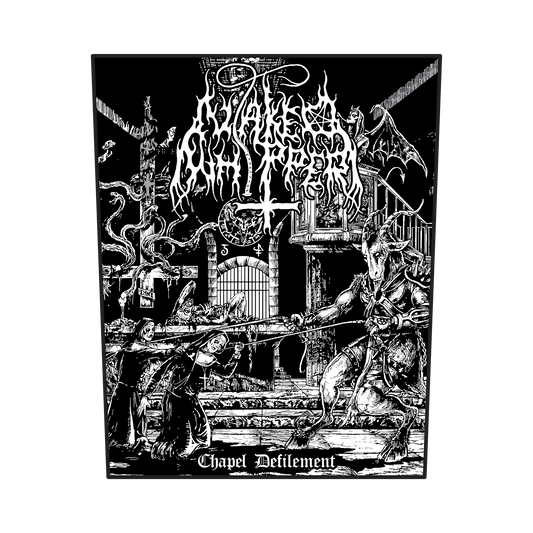 Temporal Dimensions Patches Naked Whipper Chapel Defilement Black Border Woven Backpatch