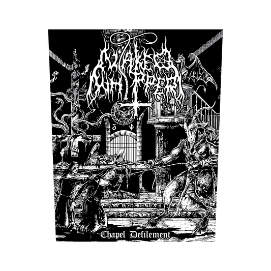 Temporal Dimensions Patches Naked Whipper Chapel Defilement White Border Woven Backpatch