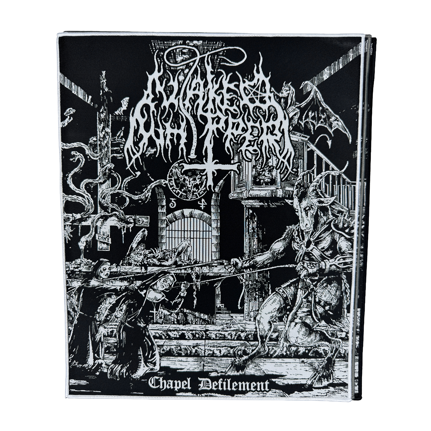 Temporal Dimensions Patches Naked Whipper Chapel Defilement Woven Backpatches