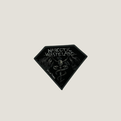 Temporal Dimensions Patches Narcotic Wasteland Delirium Tremens Gray Border Woven Patch