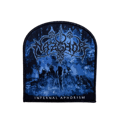 Temporal Dimensions Patches Nazghor Infernal Aphorism Black Glitter Border Woven Patch