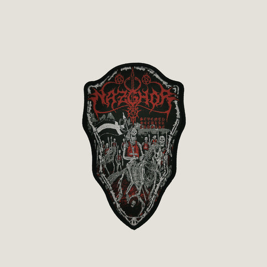 Temporal Dimensions Patches Nazghor Seventh Secular Crusade Black Border Woven Patch