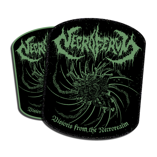 Temporal Dimensions Patches Necroferum Visions from the Necrorealm Woven Metal Patches